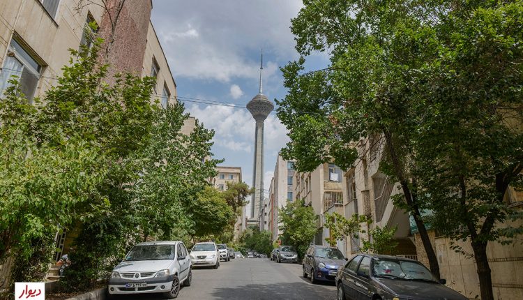 برج میلاد محله گیشا تهران